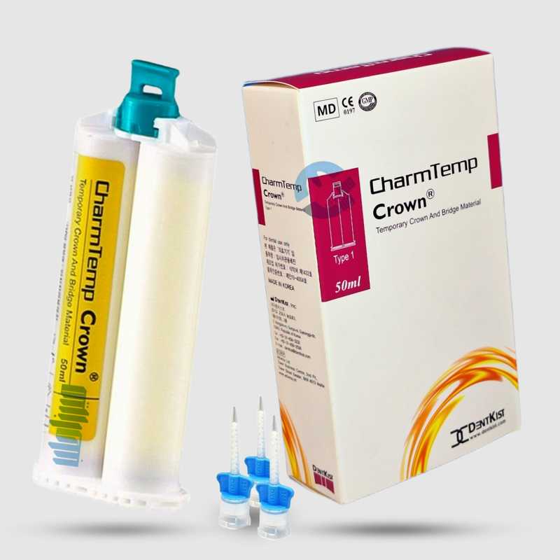 Picsart_25-11-18_16-24-44-616_441877 ماده ساخت روکش و بریج موقتCharmTemp Crown Dentkist