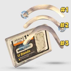 نوار ماتریکس U بند خمیده هیلدنت Healdent