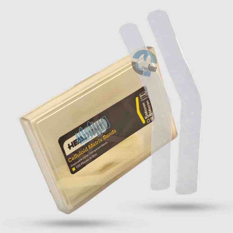 نوار شفاف سلولوئیدی هلالی healdent