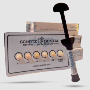 کامپوزیت نانو هایبرید Nano Paq برند schutz dental